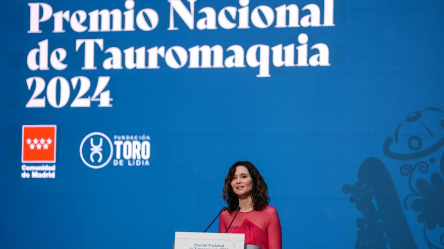 La presidenta Isabel Díaz Ayuso