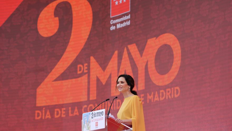 La presidenta Isabel Díaz Ayuso