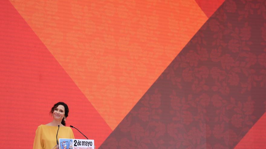 La presidenta Isabel Díaz Ayuso