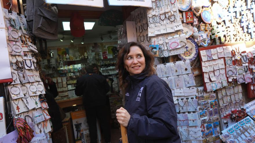 La presidenta Isabel Díaz Ayuso