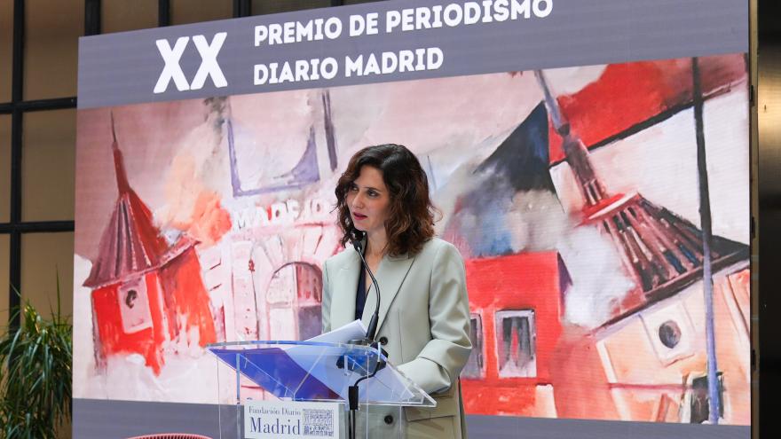 La presidenta Isabel Díaz Ayuso