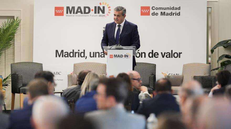 La Comunidad de Madrid presenta sus proyectos de innovación y atracción de talento en materia de educación, vivienda, transporte o infraestructuras Los consejeros García Martín, Viciana y Rodrigo