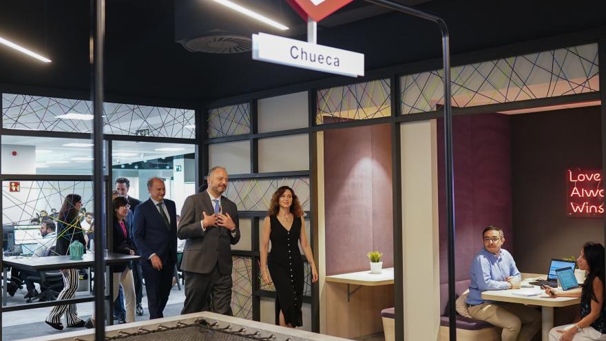 La presidenta Isabel Díaz Ayuso