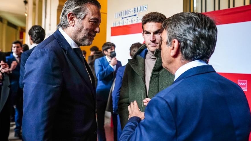 El consejero Enrique López durante el evento 