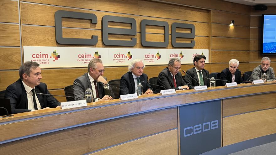El vicepresidente durante la presentación