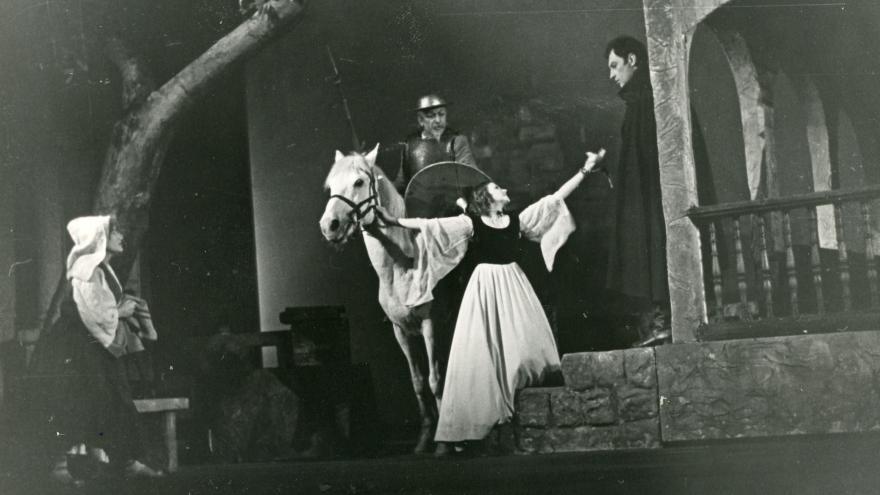 Escena de Don Quijote