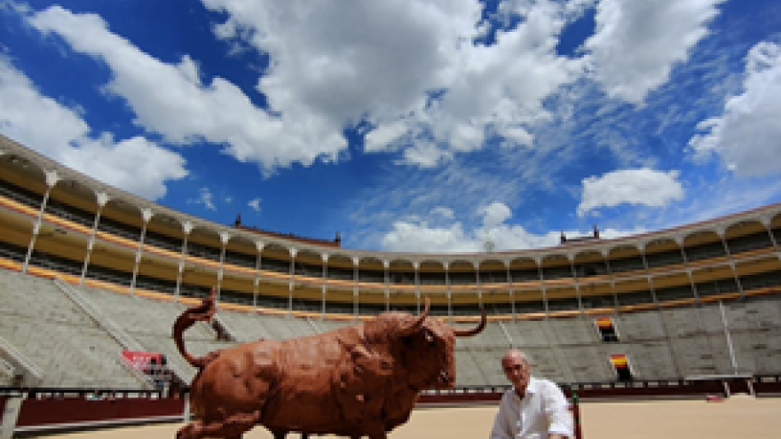 Escultura de toro