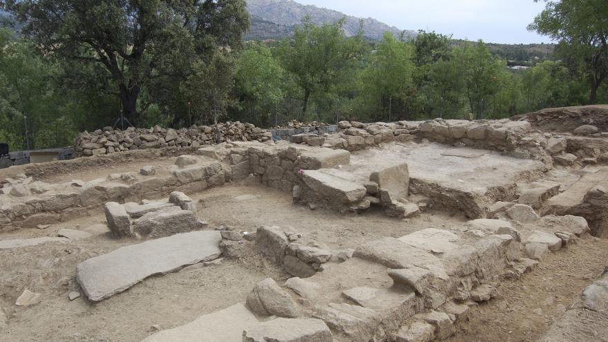 Cabecera y nave de la iglesia rural 