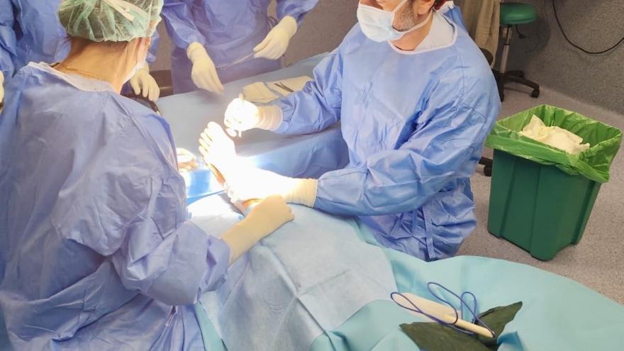 Cirugía de antepié con analgesia regional 