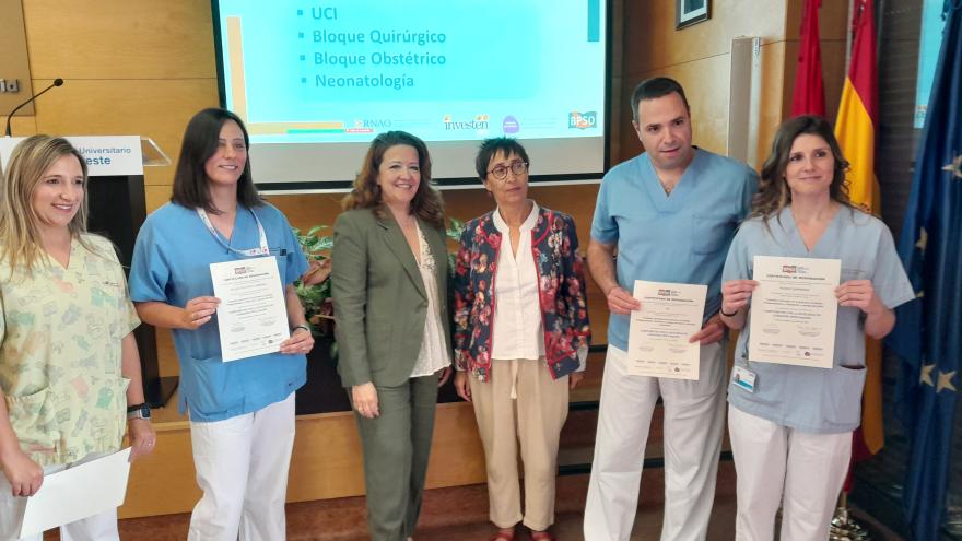 Entrega diploma acreditativo BPSO 1