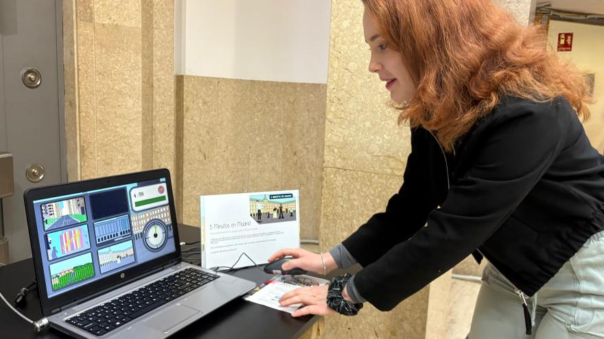 La Comunidad reúne en una exposición los mejores videojuegos de la sexta edición de Game Jam Madrid Crea El viceconsejero de Cultura, Turismo y Deporte