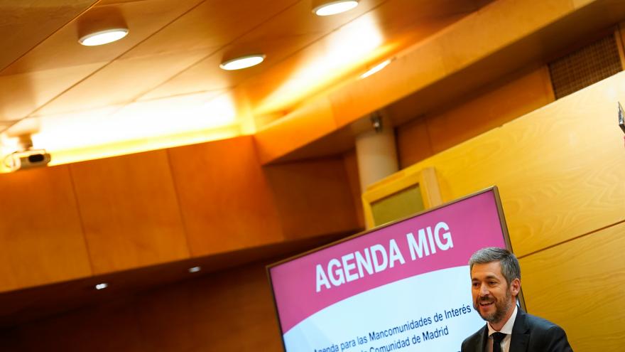 El consejero durante el acto