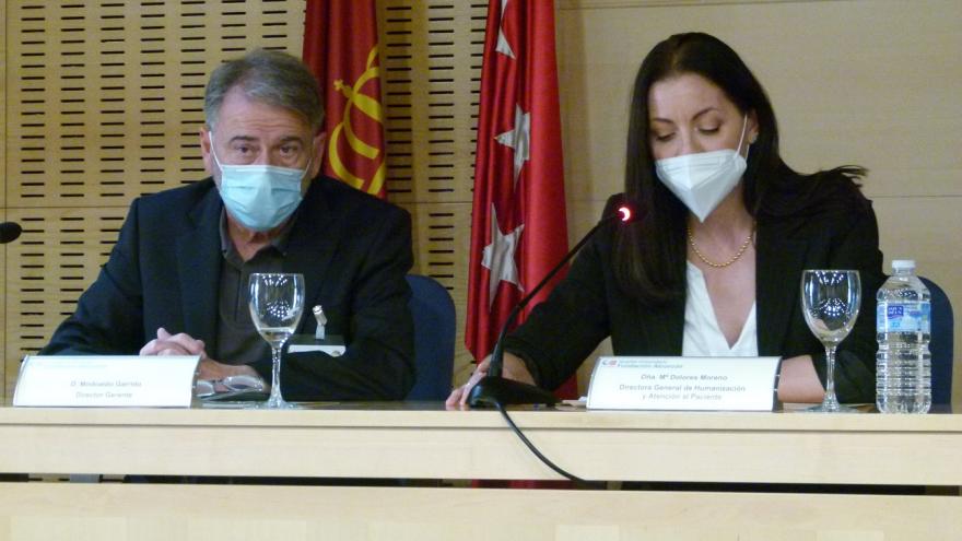 Gerente del HUFA y Dir General de Humanización