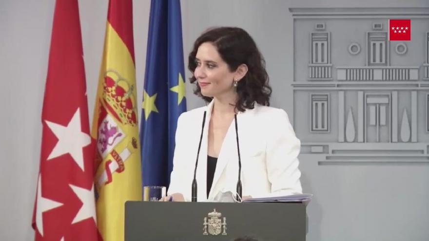 DÍAZ AYUSO SE REÚNE CON EL PRESIDENTE DEL GOBIERNO DE ESPAÑA
