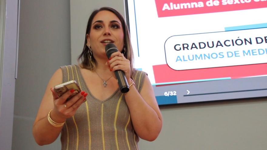 Alumna graduada en Medcina en UAX