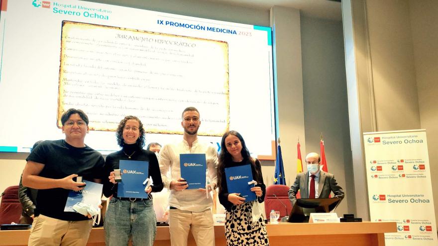 IX Graduación de Medicina de la UAX