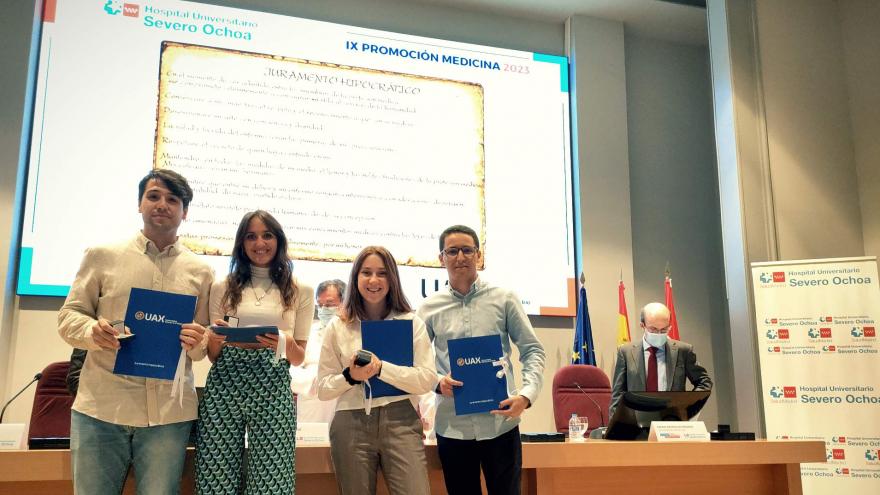 IX Graduación de Medicina de la UAX