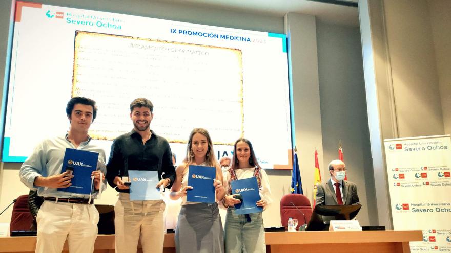 IX Graduación de Medicina de la UAX
