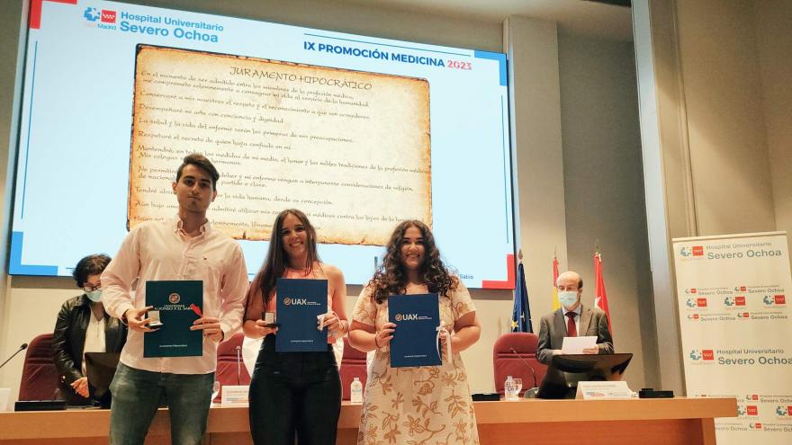 IX Graduación de Medicina de la UAX