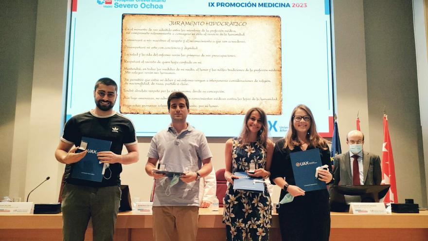 IX Graduación de Medicina de la UAX