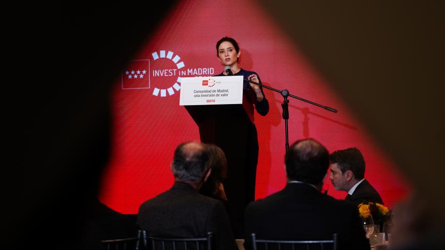 La presidenta Isabel Díaz Ayuso