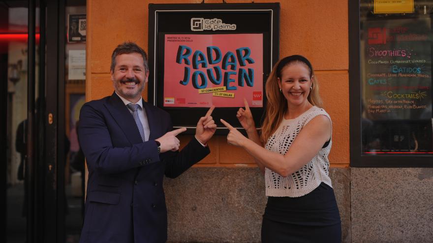 La Comunidad de Madrid reúne a 57 bandas y artistas de música en la cuarta edición de los conciertos Radar Joven  Los consejeros Dávila y De Paco Serrano