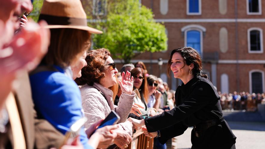 Díaz Ayuso, en la entrega del Premio Cervantes 2024 al escritor Álvaro Pombo La presidenta Isabel Díaz Ayuso