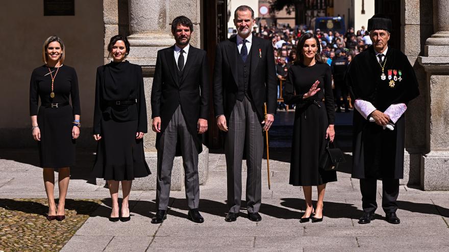 Díaz Ayuso, en la entrega del Premio Cervantes 2024 al escritor Álvaro Pombo La presidenta Isabel Díaz Ayuso