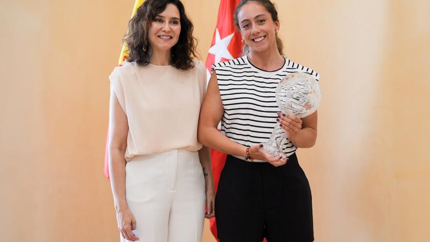La presidenta Isabel Díaz Ayuso