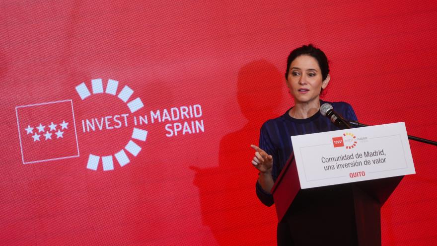 La presidenta Isabel Díaz Ayuso