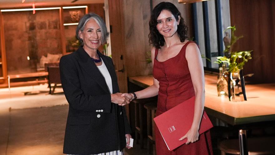 La presidenta Isabel Díaz Ayuso