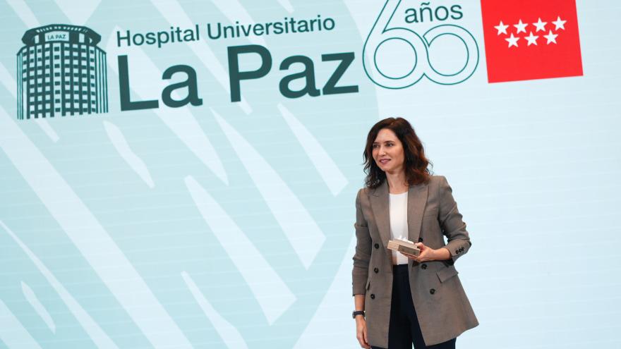 La presidenta Isabel Díaz Ayuso