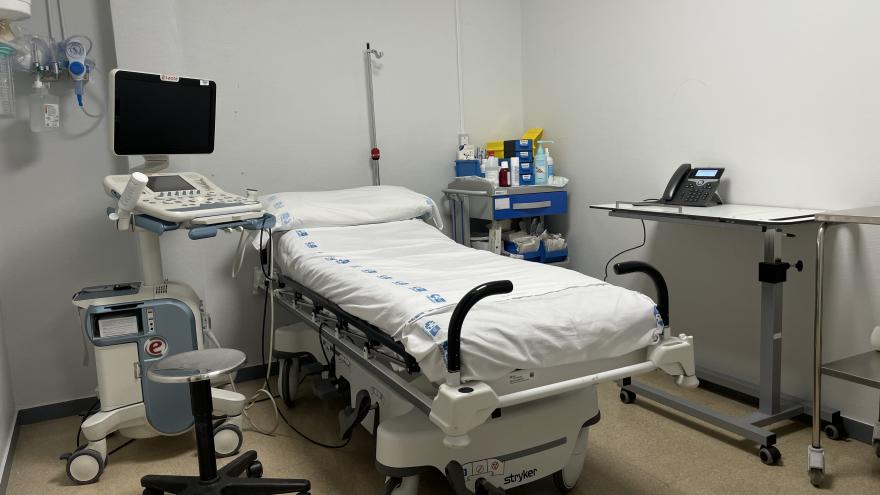 Sala del hospital público La Paz