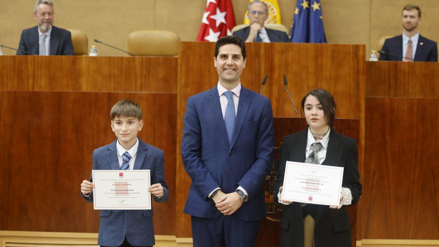 Emilio Viciana en la Asamblea de Madrid 