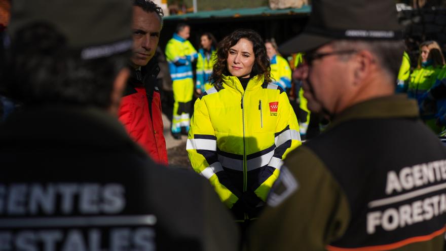 La presidenta durante la presentación del Plan