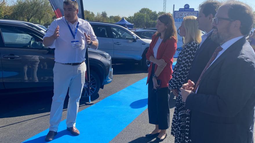 Inauguración de la la Feria del Vehículo de Ocasión de Alcobendas