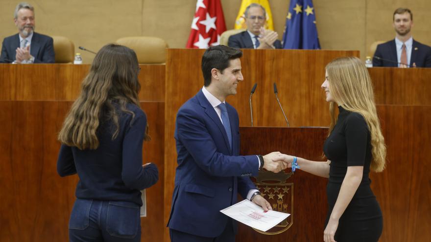 Emilio Viciana en la Asamblea de Madrid 