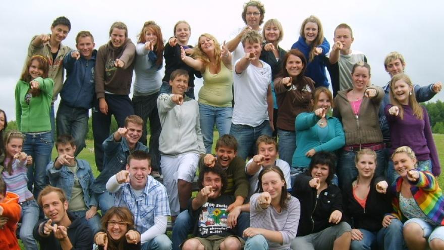 Grupo de jóvenes