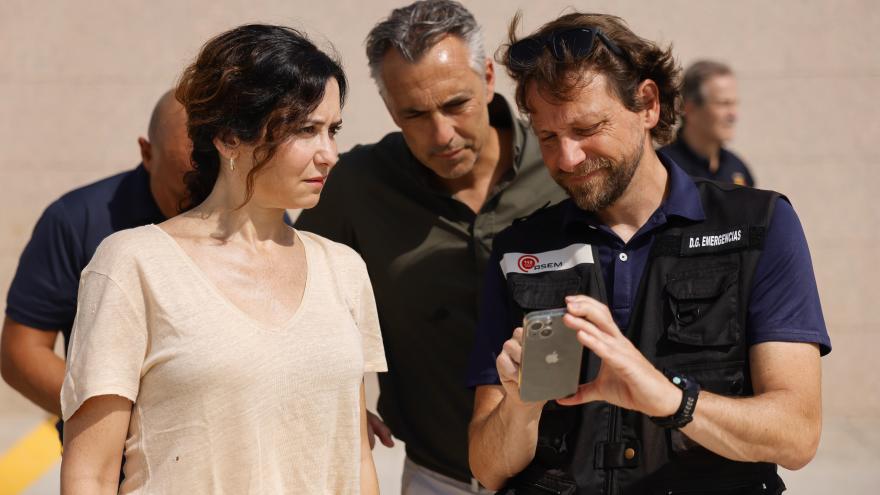 Díaz Ayuso anuncia que la Comunidad de Madrid aprobará ayudas especiales para paliar los efectos de los incendios en la región