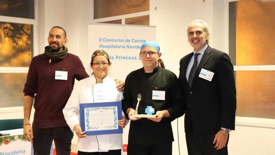 El Hospital Severo Ochoa gana el segundo concurso de cocina hospitalaria navideña 