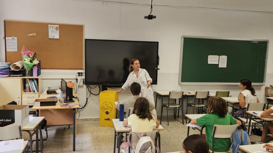 Pruebas escolares realizadas en el Colegio Joaquín Costa 