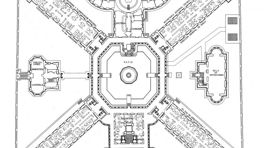 Imagen plano actual Maudes planta primera