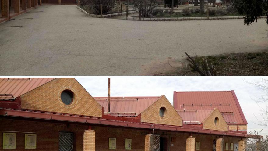 Edificios principales del Centro de educación ambiental Caserio de Henares