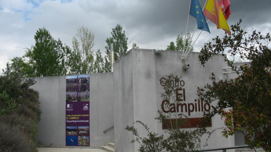 Entrada del Centro de educación ambiental El Campillo