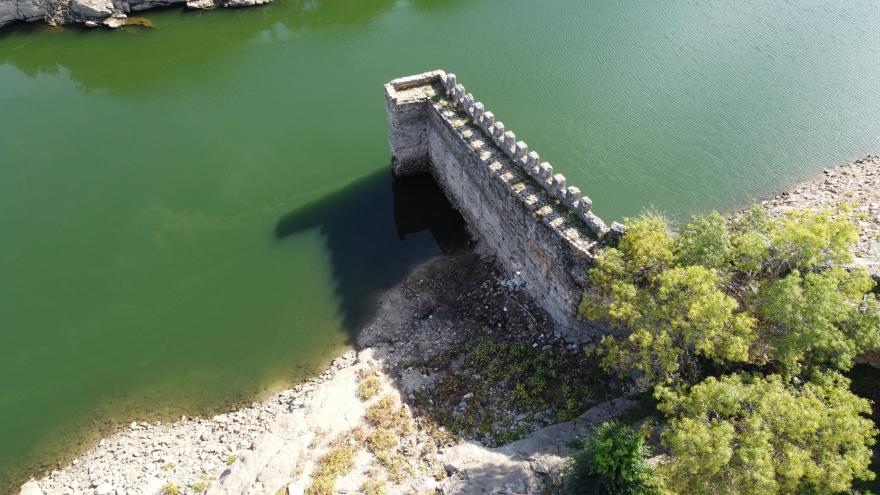 Imagen de parte de la muralla medieval de Buitrago de Lozoya