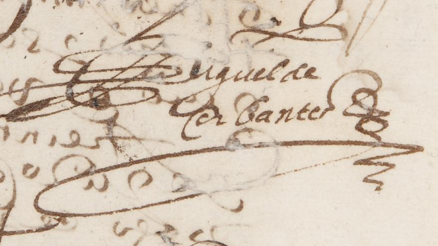 Firma Cervantes