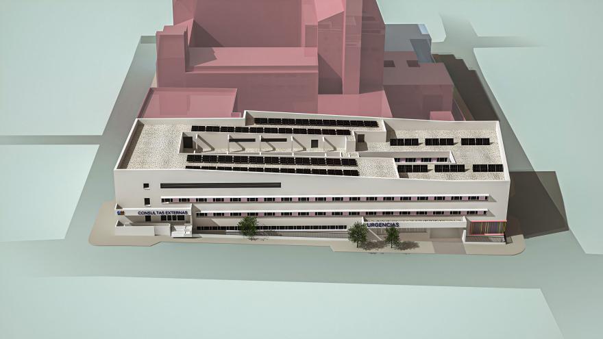 ampliación del Hospital público Universitario de Móstoles