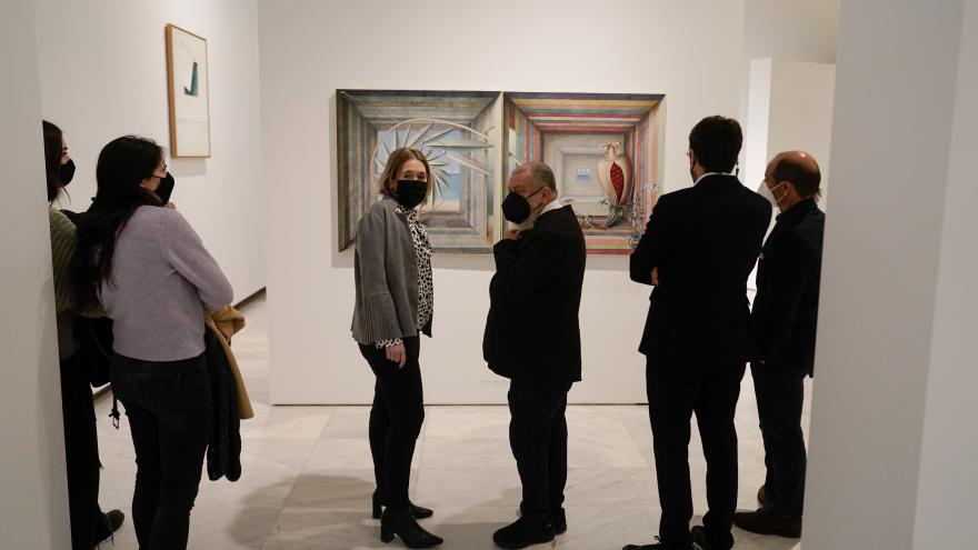 Organizamos una exposición retrospectiva del artista Guillermo Pérez Villalta