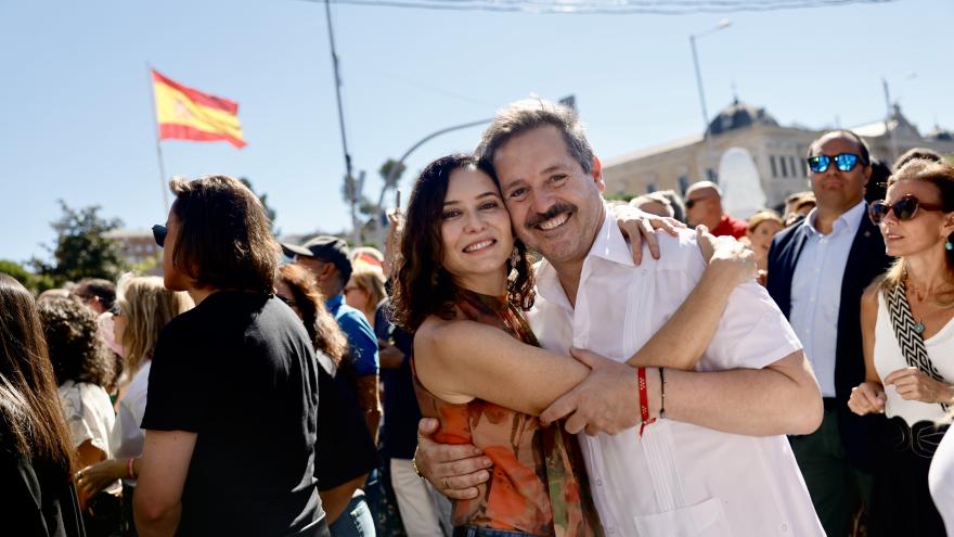 Díaz Ayuso en el concierto de Gloria Estefan La presidenta Isabel Díaz Ayuso durante el concierto de Gloria Estefan