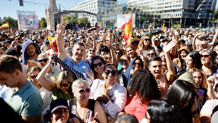 concierto de Gloria Estefan asistentes al concierto de Gloria Estefan